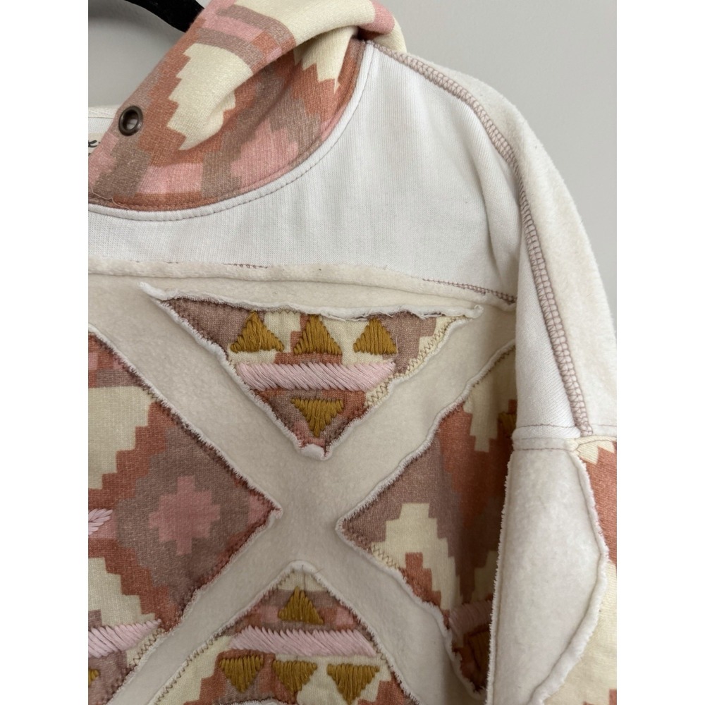 Free People Nordic "It's a Vibe" Hoodie Women's Size Small - Picture 7 of 13